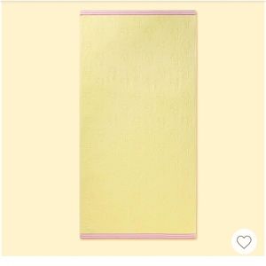 Stoney Clover Lane x Target yellow/pink palm tree beach towel 🌴